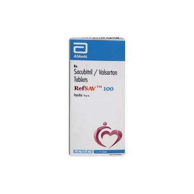 REFSAV 100 Tablet 14's - Heart Failure-Ang