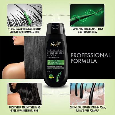 Iba Professional Plant Keratin Protein Shampoo 230 ml - Shampoos