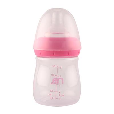 Mothercare Wide Neck Bottle - Pink 150 ml - Feeding & Nursing
