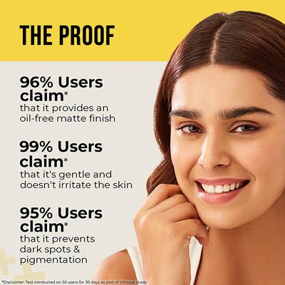 Dr. Sheth's Kesar & Kojic Acid Oil-Free Sunscreen SPF 50+, PA++++ for Oily Skin 50 gm - Face Sunscreen