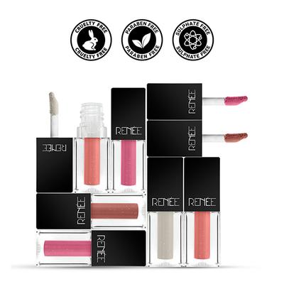 Renee See Me Shine Minis Gloss Party Lip Gloss Combo 1ml each 4's - Lip Glosses