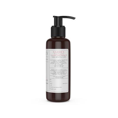 Sadhev Ayurvedic Facial Cleansing Oil With Triphala, Safron, and Rosa Centifolia 75 ml - Make Up Removers