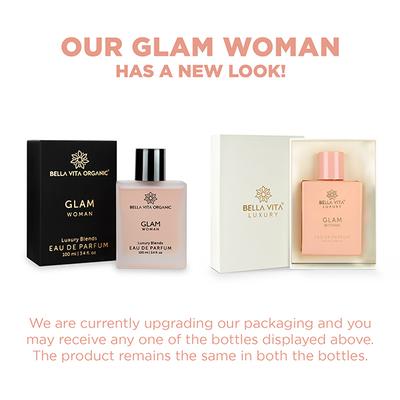 Bella Vita Organic GLAM Woman Eau De Parfum For Her 100 ml - Women Perfumes (Edt/Edp)