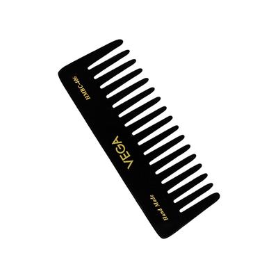 Vega Handcrafted Comb Black (HMBC - 406) 1's - Hair Combs