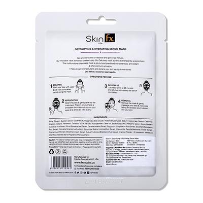 Skin Fx Detoxifying & Hydration Serum Mask 25 gm - Sheet Masks