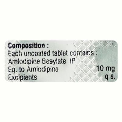 AMLOVAG 10 Tablet 10's - Hypertension-Cal