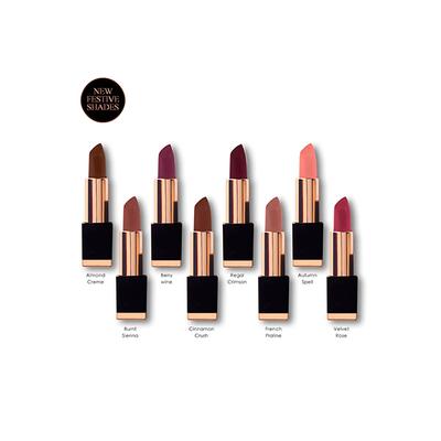 Manish Malhotra Beauty By MyGlamm Hi-Shine Lipstick-Cinnamon Crush 1 gm - Lipsticks
