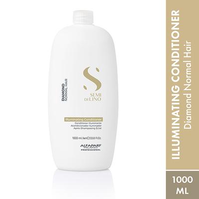 Alfaparf Milano Diamond Illuminating Conditioner - Splitend Repair, Straight, Wavy Hair 1000 ml - Conditioners