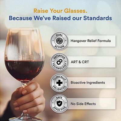 Wellbeing Nutrition Hangover Relief- Liver Support, Rapid Hydration & Faster Recovery 6.85 gm - Vital Health