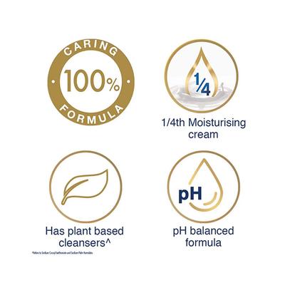 Dove Care & Protect Bar, Removes Germs & Moisturises Skin 400gm 4's - Soaps