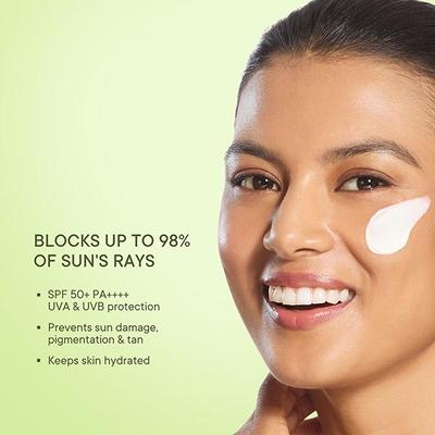 Quench Botanics Bravocado SPF 50+ PA++++ Sunscreen Gel, Korean Skin Care 50 ml - Face Sunscreen