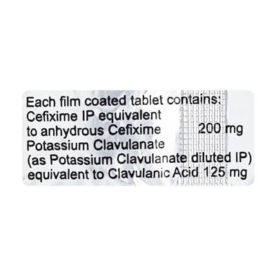 Cefolac CV 200mg Tablet 4'S - Bacterial Infections-Cep