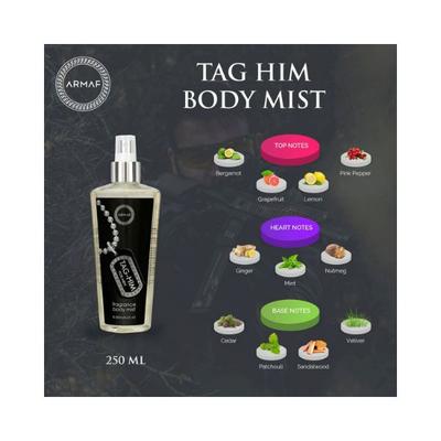 Armaf Tag Him Fragrance Body Spray 250 ml - Others