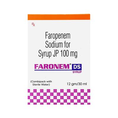 FARONEM DS Syrup 30ml - Bacterial Infections-OBL