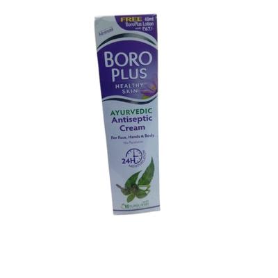 Boro Plus Healthy Skin Ayurvedic Antiseptic Cream 80 ml (Free Boro plus Body Lotion Rs.67) 80 ml - Antiseptic Cream
