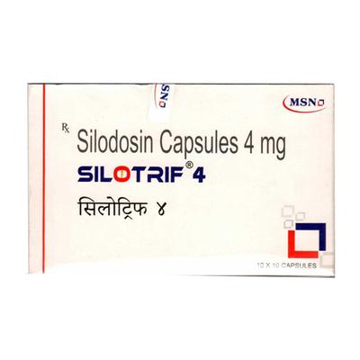 SILOTRIF 4 Capsule 10's - Bladder And Prostate Disorders-Dru