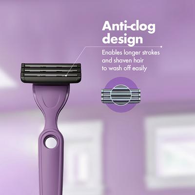 Bombae Defender for Her Women'S Razor Sensitive Cartridges Combo 80 gm - Shaving & Hair Removal