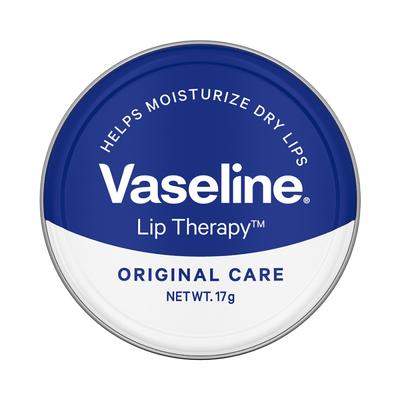 Vaseline Lip therapy Tins Original Care 17gm - Lip Scrubs