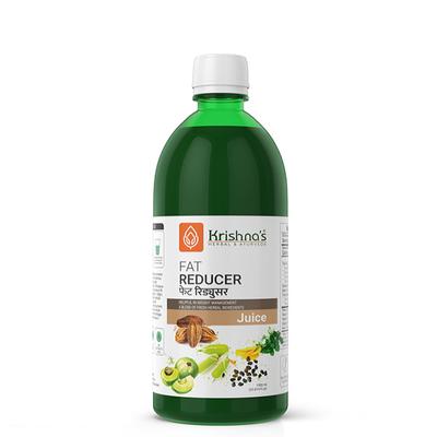 Krishna's Herbal & Ayurveda Fat Reducer Juice 1000 ml - Ayurvedic Juices
