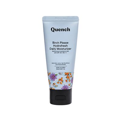 Quench Botanics Daily Moisturizer with SPF 40+ PA+++ Intensely Hydrates & Protects Skin 50 ml - Face Moisturizers