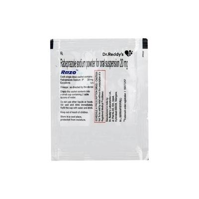 Razo Easy Powder 3Gm - Ulcer/Reflux/Flatulence-Aaa