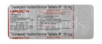 Lapezil 10mg Tablet 10'S - Alzheimer-Neu