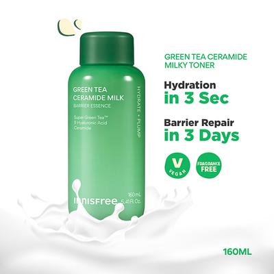 Innisfree Green Tea Ceramide Milky Toner 160 ml - Toners
