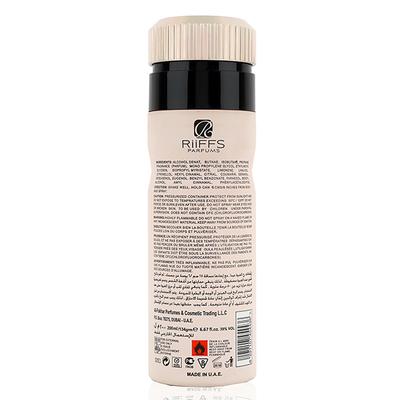 RiiFFS La Beaute Deodorant For men, Perfume Body Spray 200 ml - Men Deodorants/Roll-Ons
