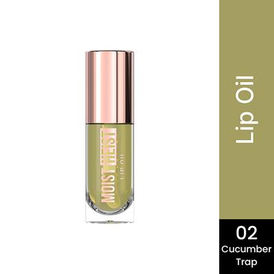 Swiss Beauty Moist Heist Lip Oil , Color-Changing with Vitamin E & Mint Oil- 2 Cucumber Trap 4.8 gm - Lip Glosses