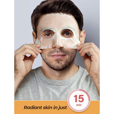 The Man Company Vitamin C Sheet Mask - Aloe Vera Lemon 25 ml - Sheet Masks