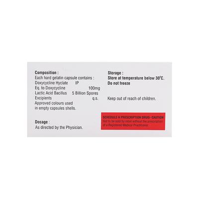 Nixidox Capsule 10'S - Bacterial Infections-Tet