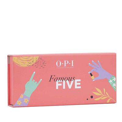 OPI Nail Polish Mini Combo - Famous Five 18.75 ml - Nail Polish