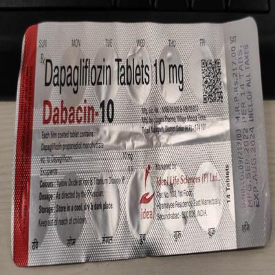 DABACIN 10 Tablet 14's - Diabetes-Ant