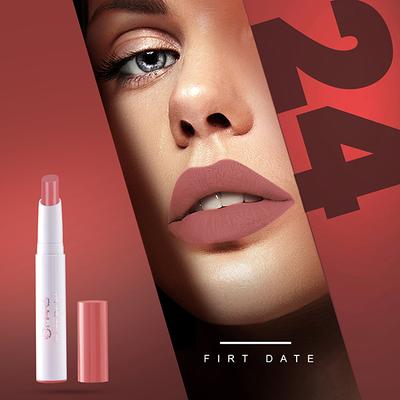 MARS Non Transfer Butter Stick - 24 First Date 3.5 gm - Lipsticks