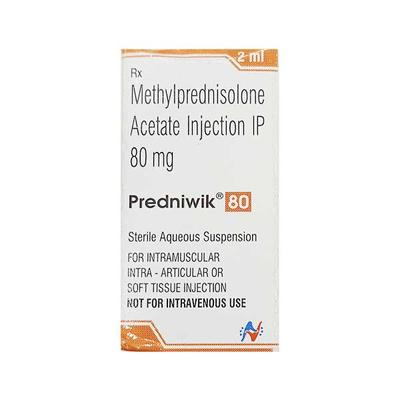 PREDNIWIK 80 Injection 2ml - Hormonal Therapy-Cor