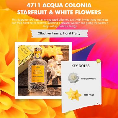4711 Acqua Colonia Glowing Starfruit and White Flower 170ml + 50ml EDC 2's - Perfumes (Edt/Edp)