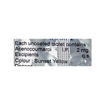 Cenorol 2mg Tablet 10'S - Blood Clot-Ant
