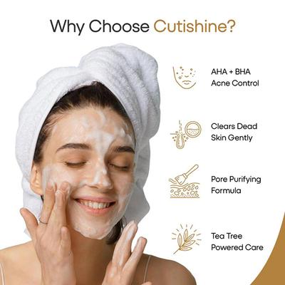 Cutishine Face Wash 70gm - Cleanser-Oth