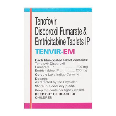 Tenvir EM Tablet 30'S - Viral infections-Ant