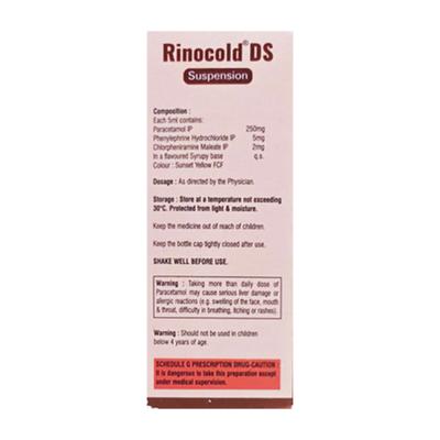 RINOCOLD DS Suspension 60ml - Cough And Cold-Cou