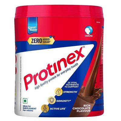 Protinex Powder - Rich Chocolate Flavour 400 gm (Refill Pack) with Free Bottle Worth Rs 500 - Protein Drink