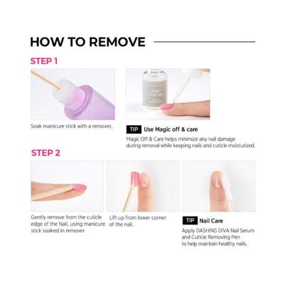 Dashing Diva Magicpres Nail Polish - Black Move 1's - Nail Care