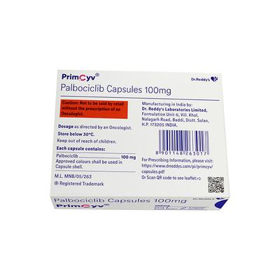 PRIMCYV 100mg Capsule 7's - Cancer Oncology-Tar