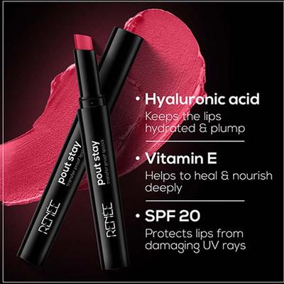 Renee Poutstay Transfer Proof Lipstick- 03 Aria 2 gm - Lipsticks