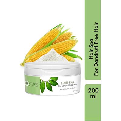Organic Harvest Hair Spa for Dandruff Free Hair 200 gm - Hair Lotions & Tonics