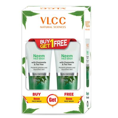 Neem Facewash B1G1 with Chamomile & Tea Tree Skin Defense 150ml each 2's - Face Wash & Cleansers