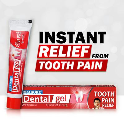 Orasore Dental Gel 10gm - Oral Care - P-Mou