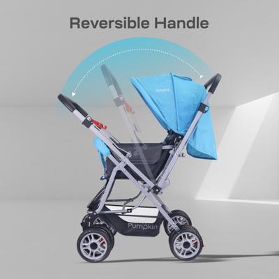 Kiddie Kingdom Stroller Stroller - Black & Blue 1's - Baby Safety