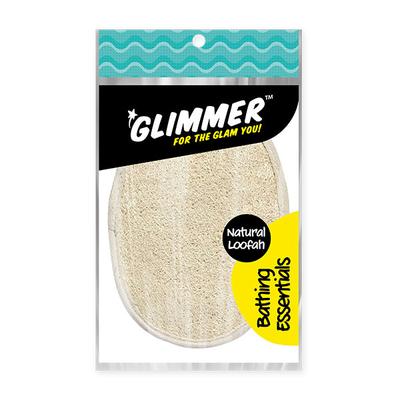 Glimmer Natural Loofah Oval Shape 1's - Loofahs & Sponges