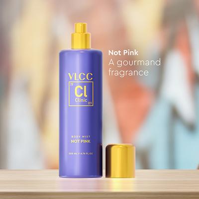 VLCC Clinic Body Mist - Not Pink 200 gm - Body Mist/Spray